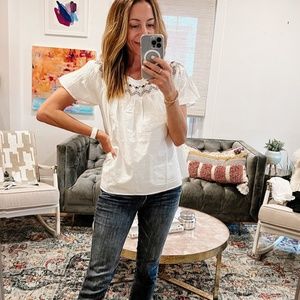 Old Navy Smocked Off the Shoulder Top